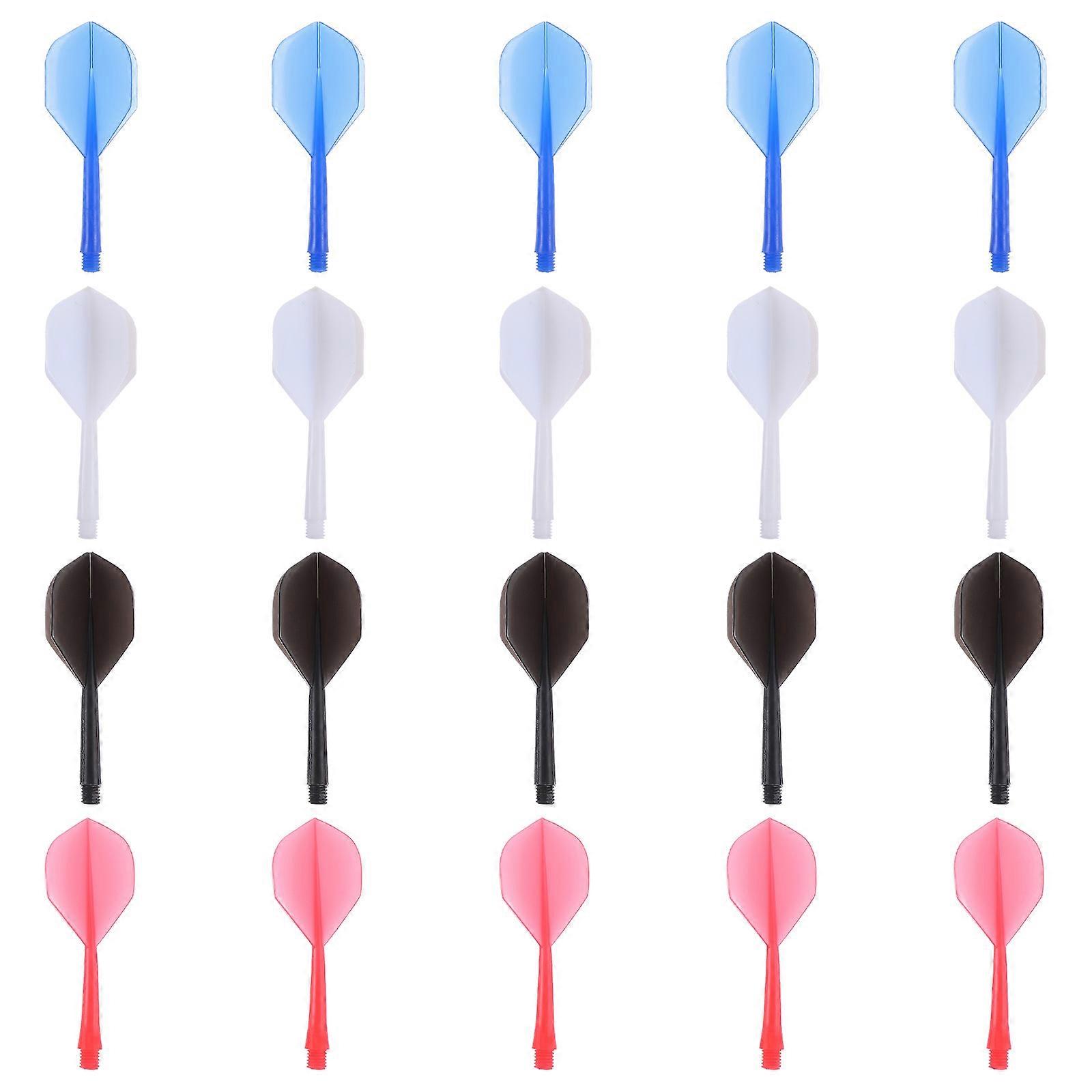 20 st inomhusleksaker utomhus dart spel dart spel dart spel leksaker plast dart svansar dart axlar flyg inomhus Dart spel