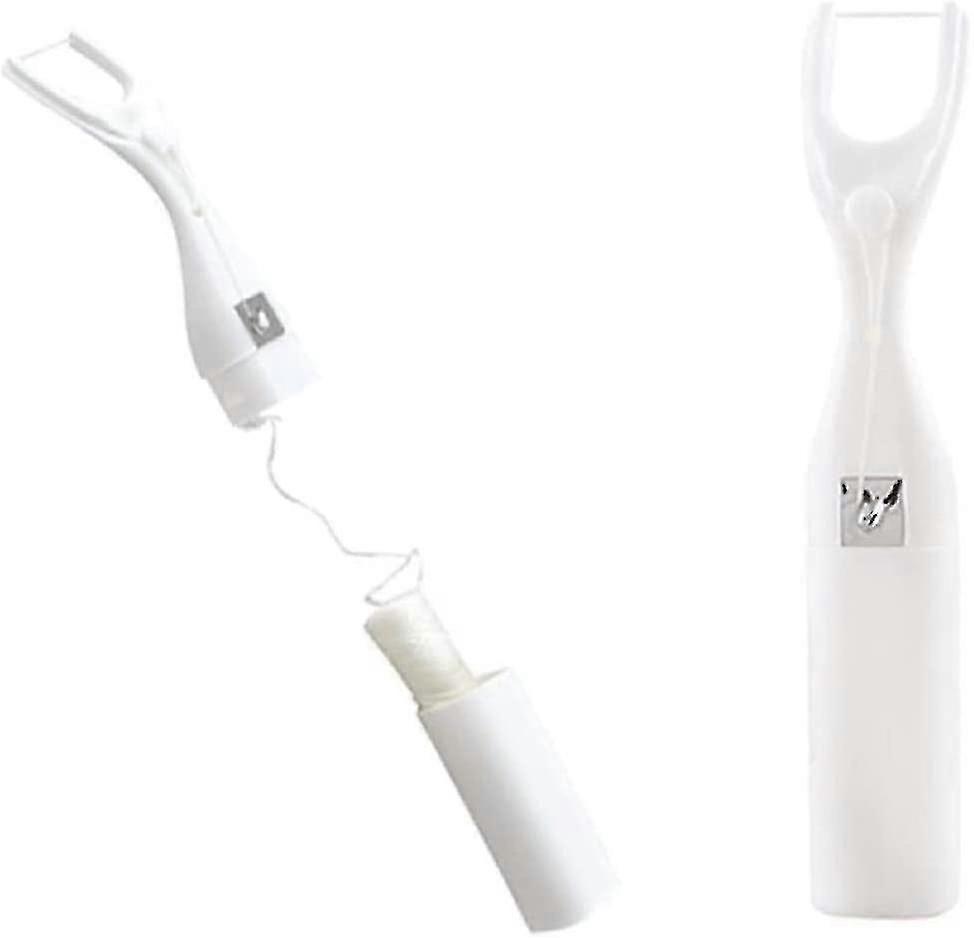Dental Floss Holder With 30 Meter Flosses Reach Waxed Dental Floss For Plaque