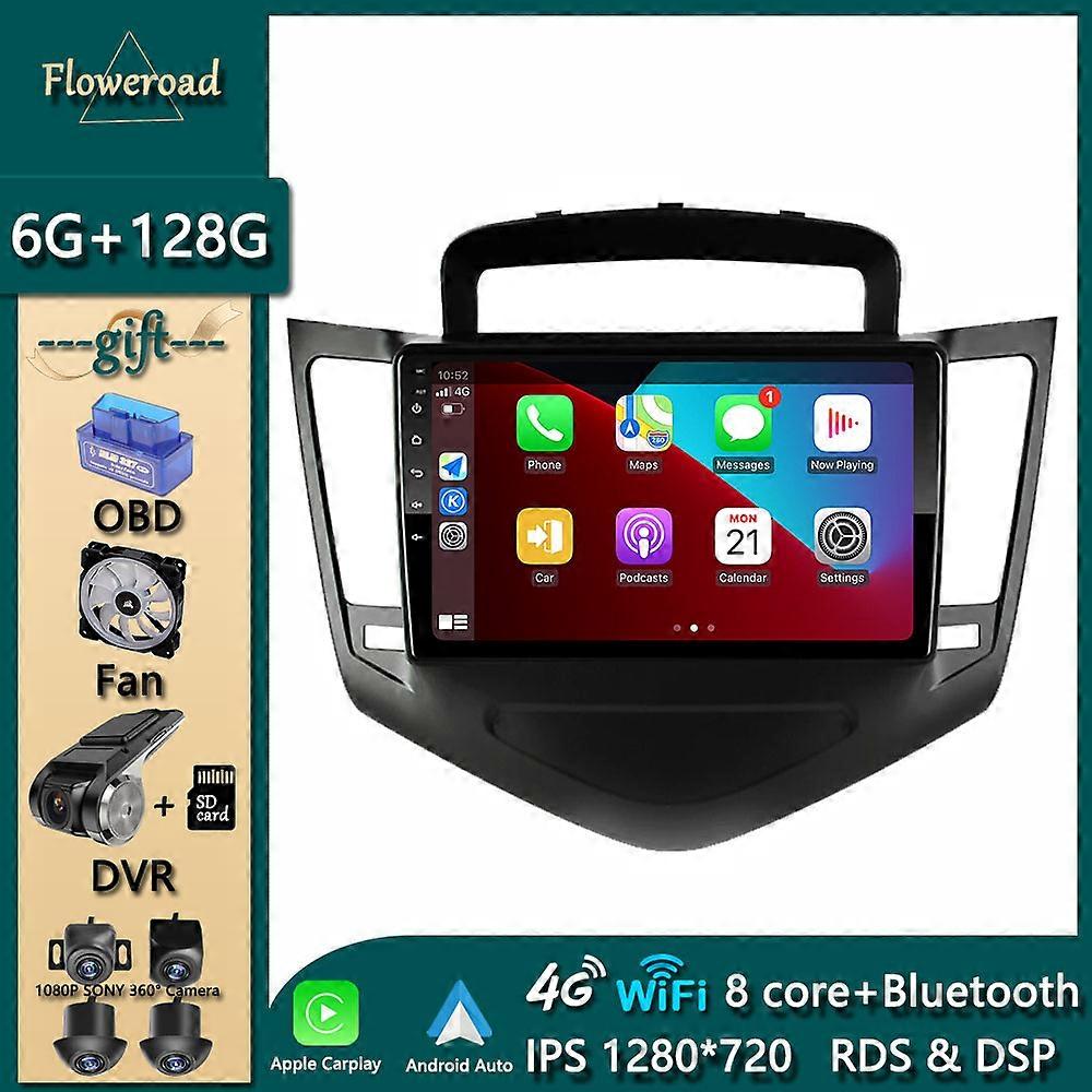 Carplay For Chevrolet Cruze J300 2009-2015 Car Android Navigation GPS Radio Stereo Monitor Multimedia Player IPS Video Head Unit