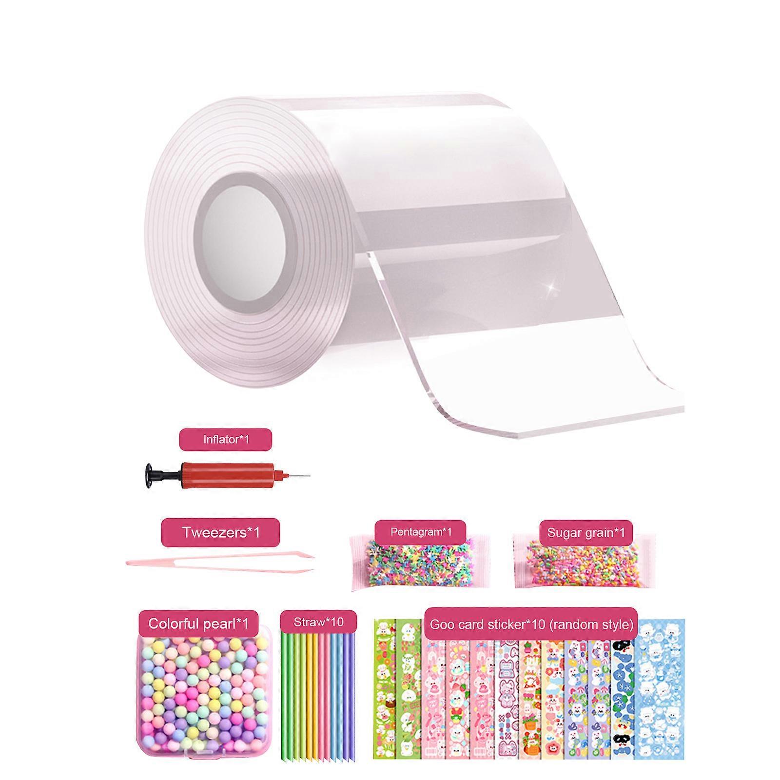 Nano Tape Bubble Kit for Kids with Step-by-Step Video Tutorials