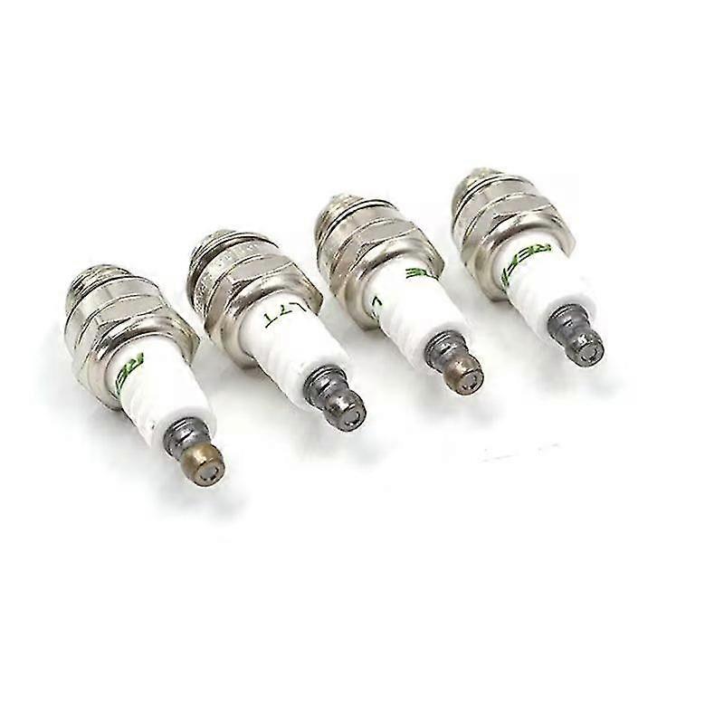 Chainsaw Lawn Mower Spark Plug Small Engine Accessory Lawn Mower Replacement Parts(4pcs, Silver)