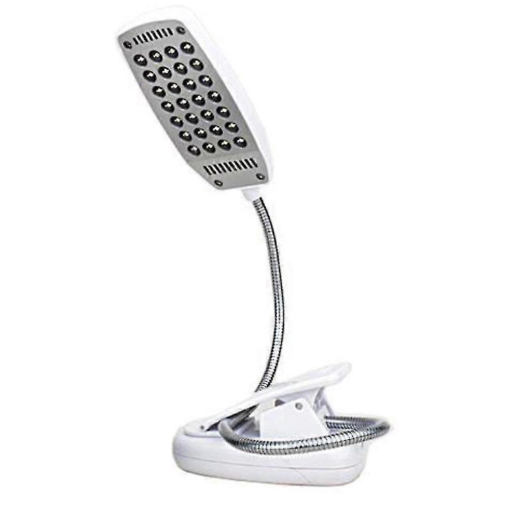 Usb And Battery Powered Desk Keyboard Light - Table/Headboard Clamp