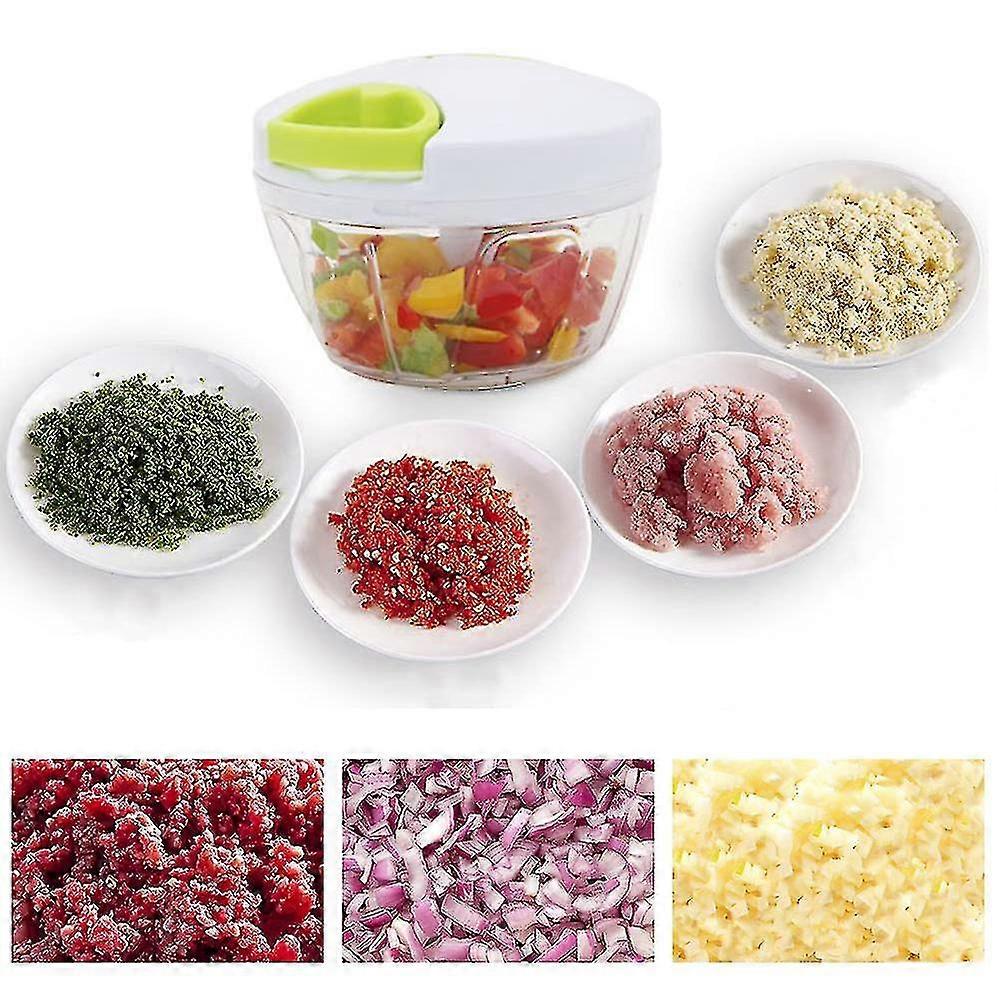 Manual Food Chopper Hand Pull Mincer Blender Mixer Food Processor