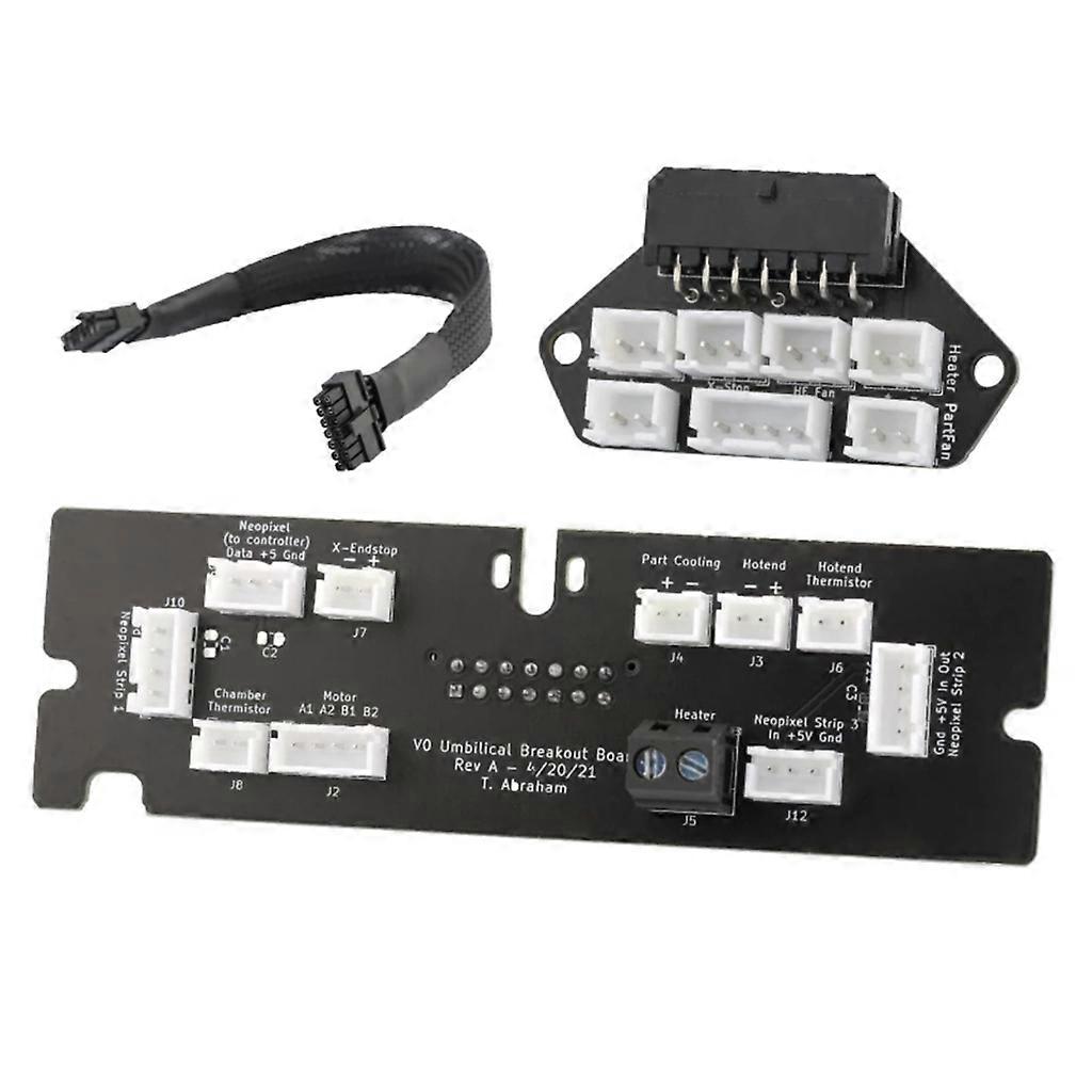 Vorn 0.1 Umbilical Extruder Adapter Board Set Complete Toolhead Frame Board