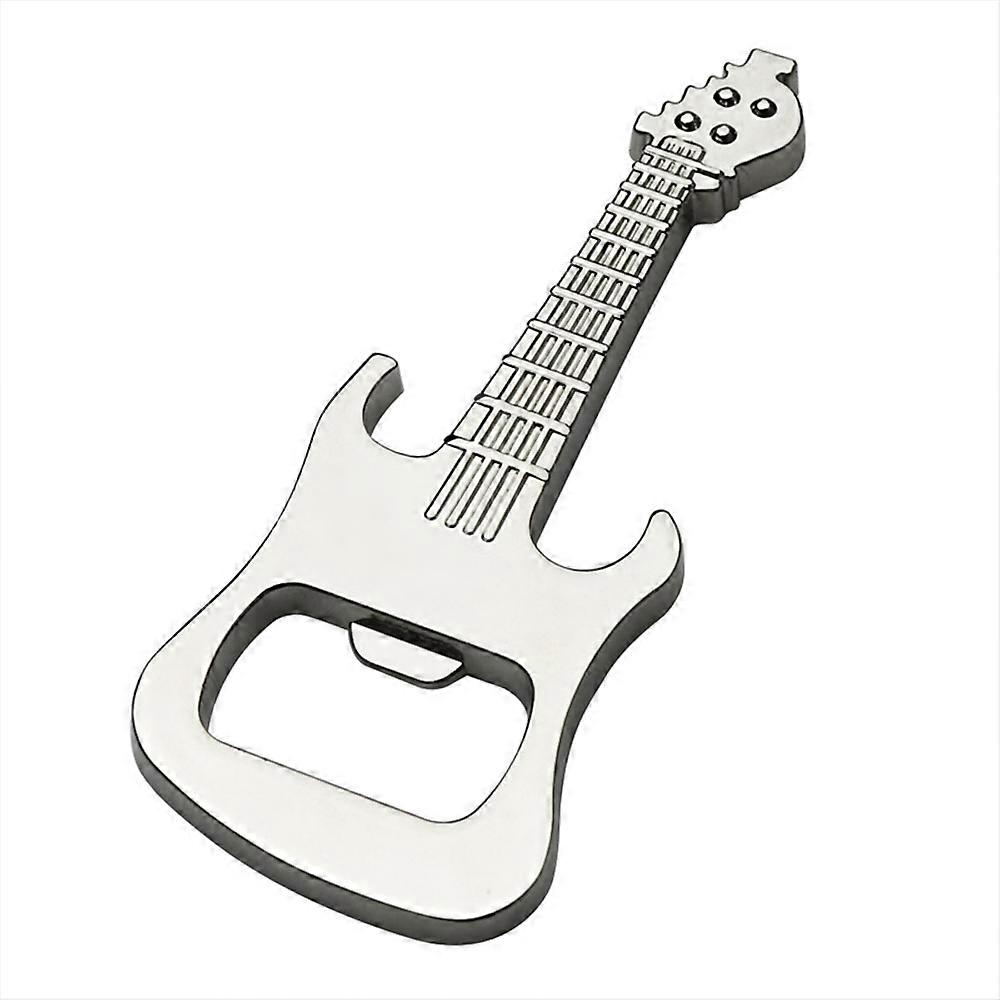 Creative Beer Opener Keychain Guitar Fridge Magnet