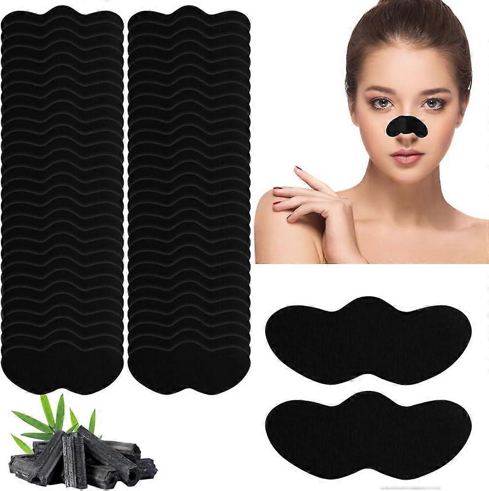 Nose Strips, 60 Blackhead Pore Strips, Nose Blackhead Remover Strips, Used to Draw Out Dirt and Excess Oil, Help Remove Impurities and Unclog Pores