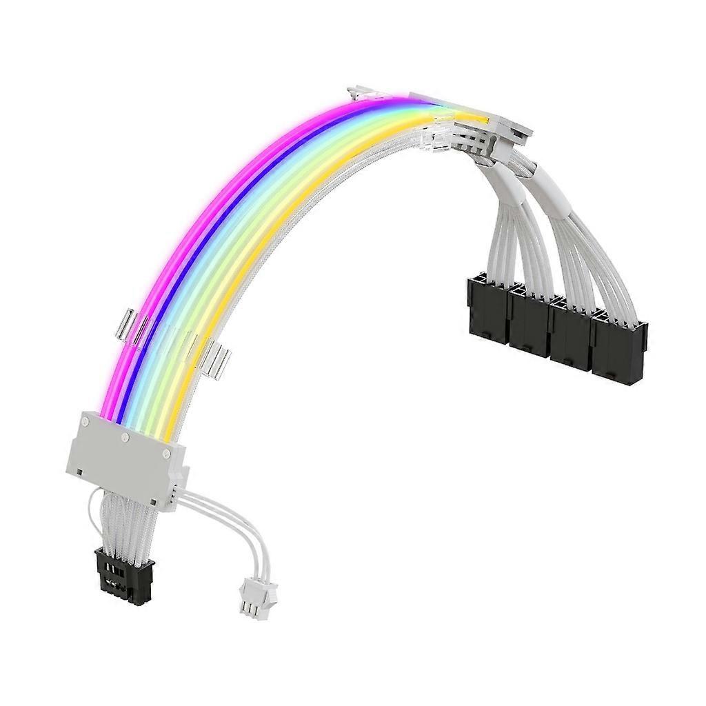 PCIE5.0 16Pin/12+4 16AWG Sleeved High-Power Cord Strong Conductivity Wire