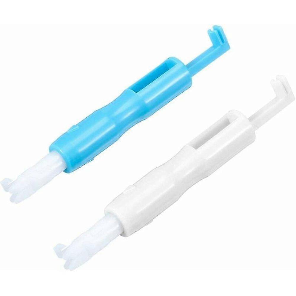 2 Pcs Sewing Needle Inserter Automatic Needle Threader Sewing Machine Needle Threader Tool Automatic Needle Threader Machine Suitable for Household Se