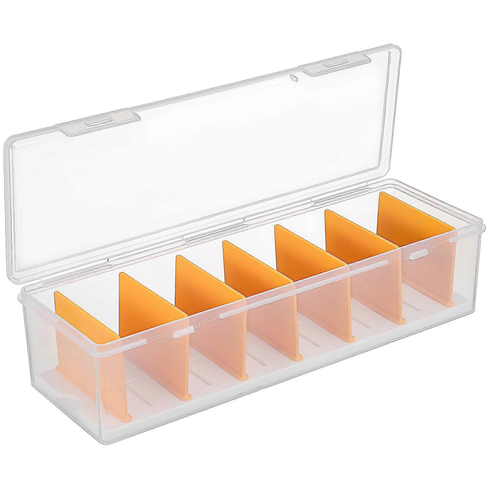 Card Organizer Box With Dividers Playing Card Case Trading Card Organizer Playing Card Storage Sports Card Storage With Lid