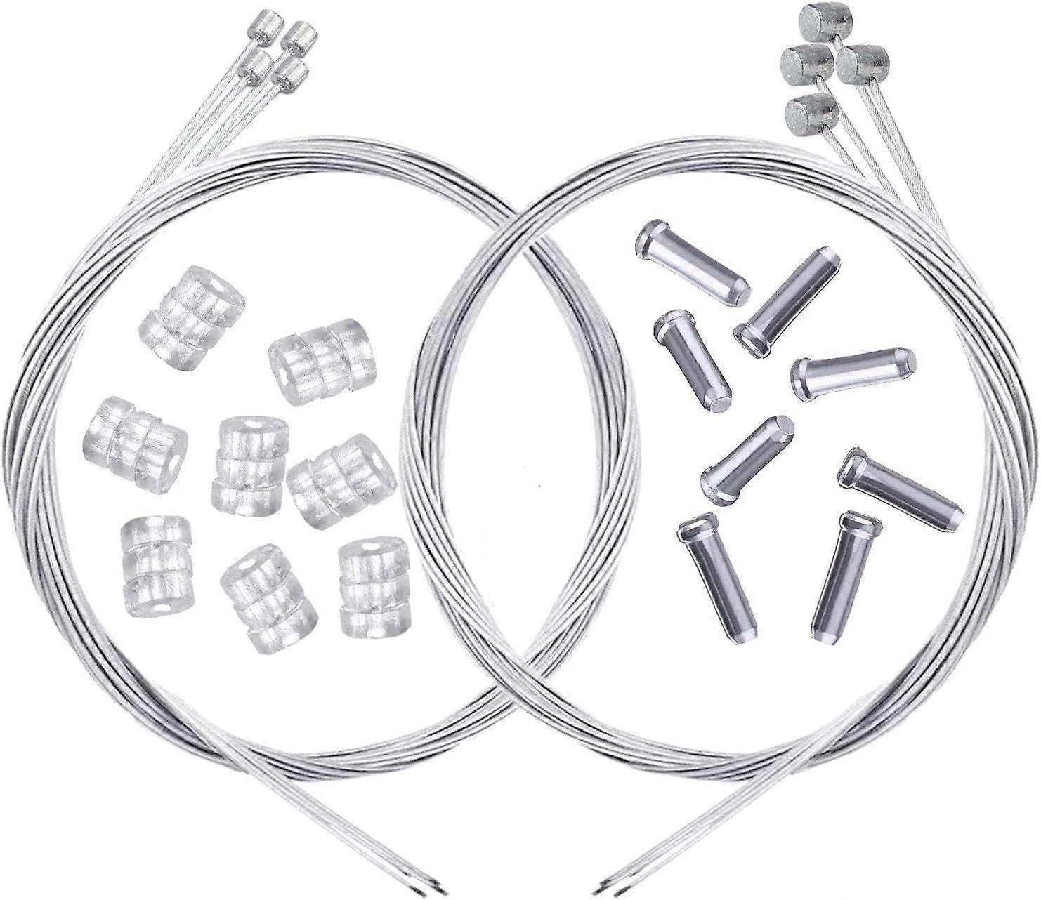 Bicycle brake and set - 2 sets of crimps for mountain bikes