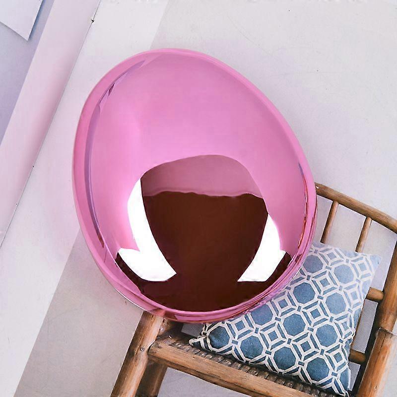 Electroplated contact lens case  rose Red