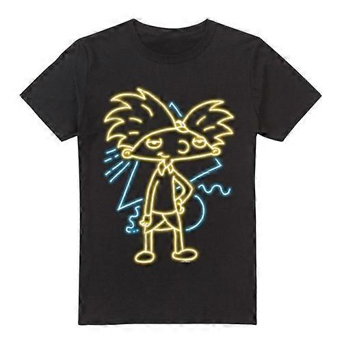 Hey Arnold! Mens Neon T-Shirt