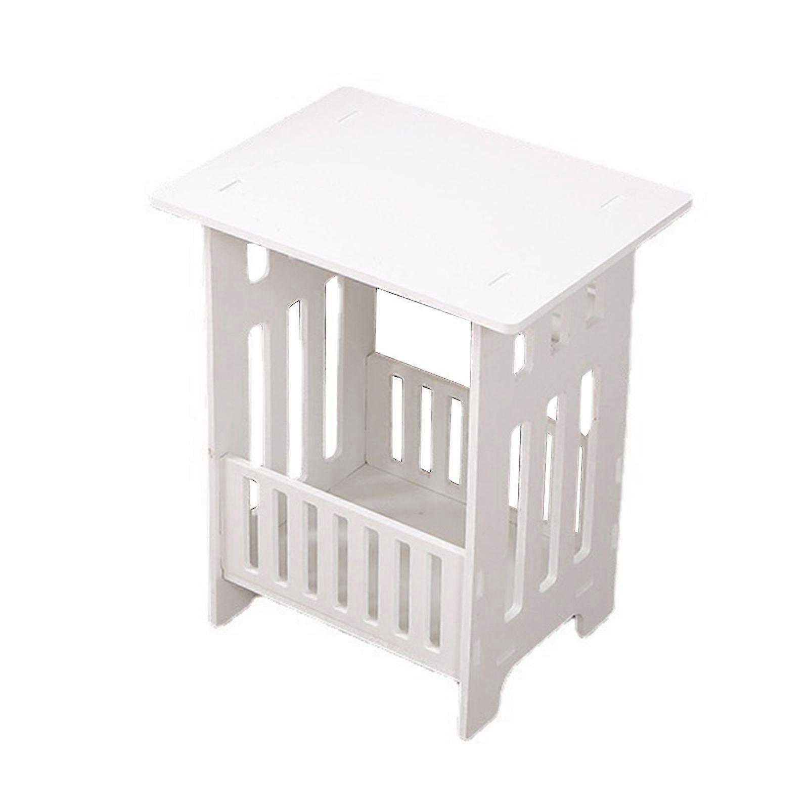Bedside modern simple mini coffee table magazine table pastoral living room small square table leisure side table manufacturer Small square table