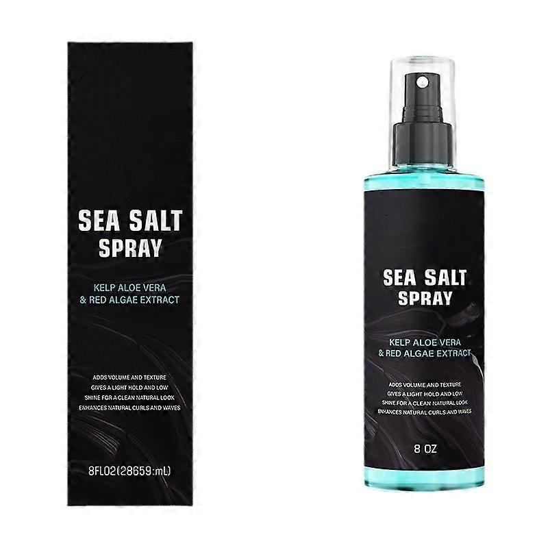 Sea Salt Spray for Hair - Hair Texturizing Spray with Kelp, Aloe Vera and Red Algae Extract - Surf Spray to Add Volume and Texture Sea Salt Spray for