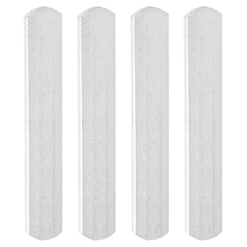 4pcs ζυγίζοντας πιάτο βάρους πιάτων ανοξείδωτου Σταθμισμένο πιάτο βάρους κατάρτισης πιάτων γιλέκων για τη φόρτωση του ζυγισμένου γιλέκου φρουρών ποδιών