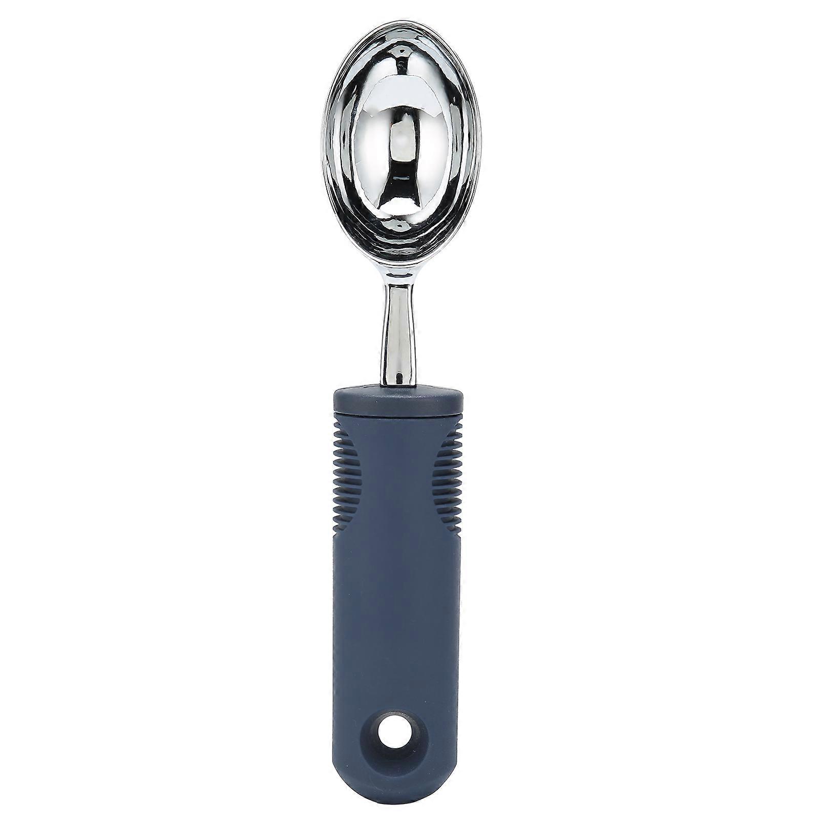 Zinc Alloy Ice Cream Spoon and Watermelon Digger Set, Durable Kitchen Tools with Ergonomic Handle and Sleek Design