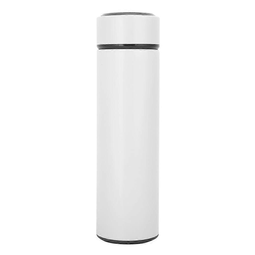 500ml Stainless Steel Vacuum Cup Insulated Water Bottle With Temperature Measurement