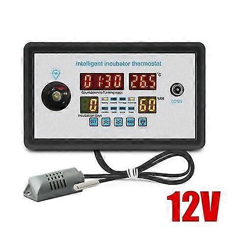 Thermostat Digital Temperature Humidity Automatic Egg Turning Control Incubator