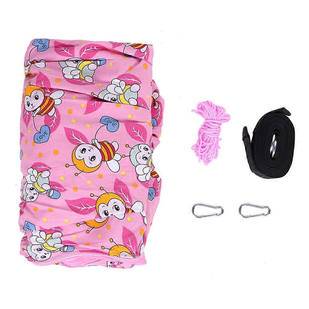 Portable Camping Travel Hammock Hanging Bed with Mosquito Net & Tree Strap