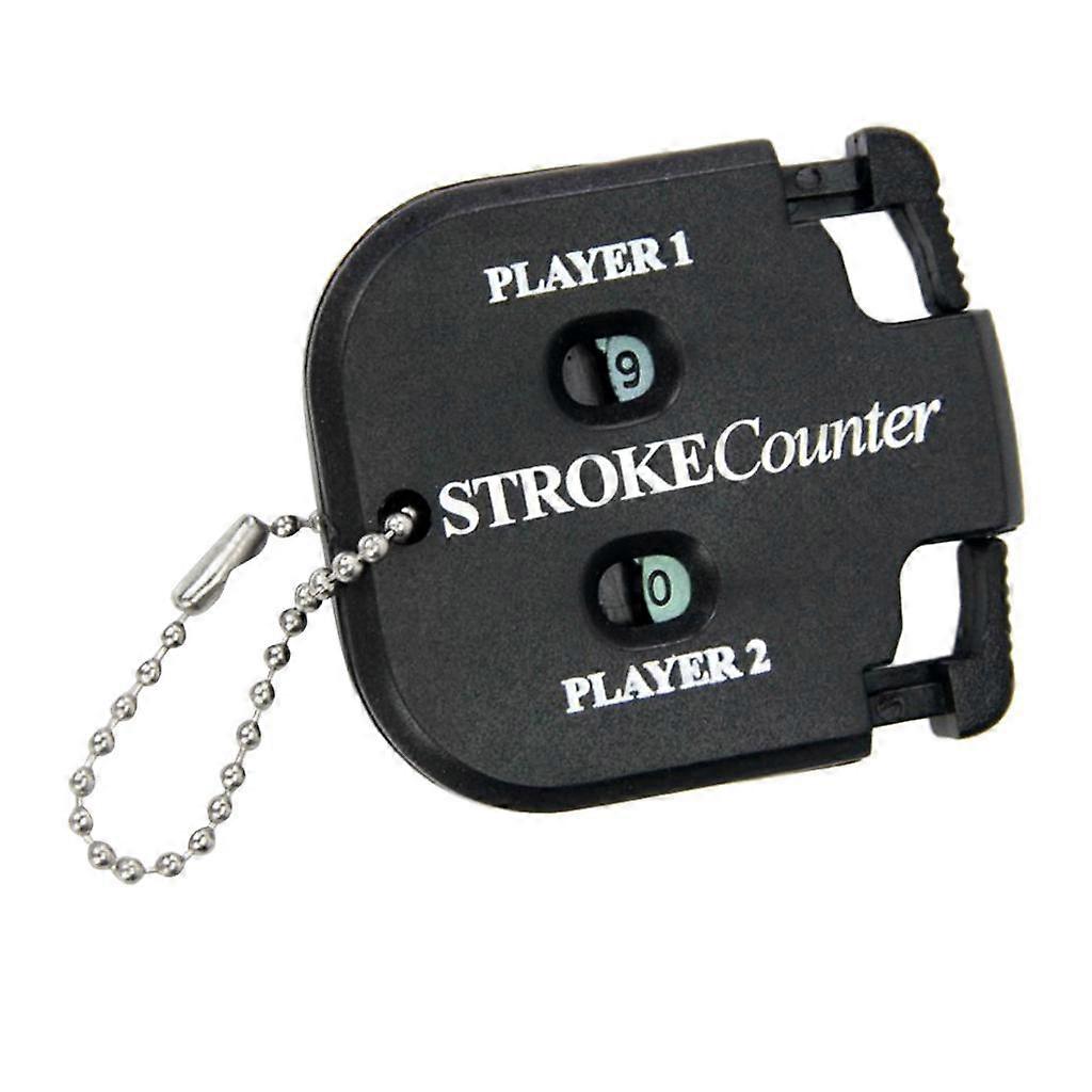 Portable Golf Square Count Shot Stroke Putts Score Counter Keeper Key Chain