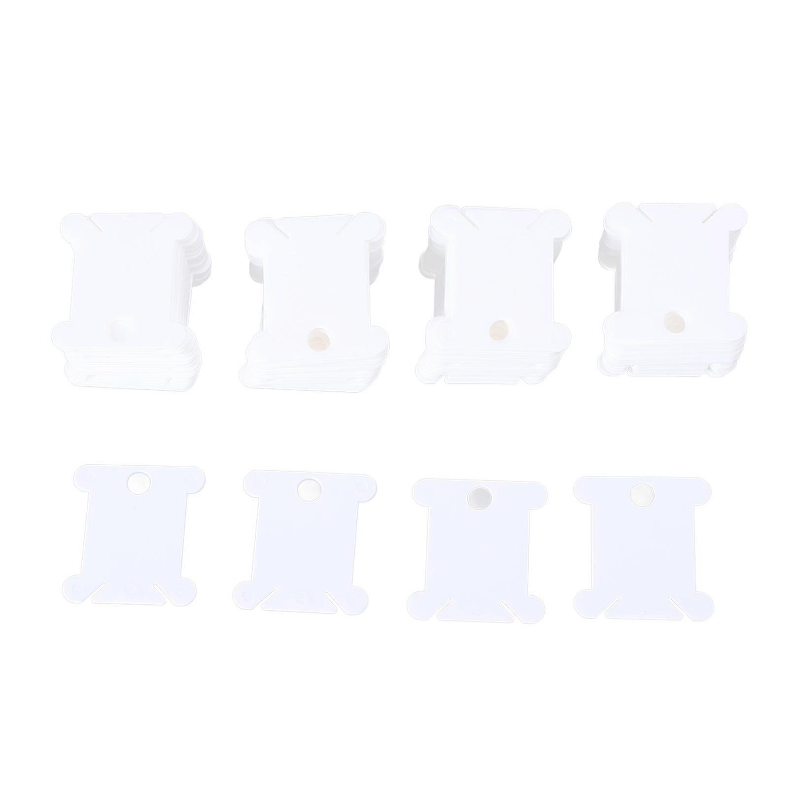 Embroidery Thread Manager, Plastic Floss Bobbins For Cross Stitch And Diy Sewing, Cardboard Bobbin Cards Alternative, Reusable And Waterproof