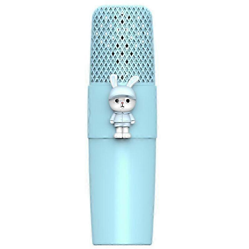K9 Wireless Bluetooth Microphone 360 Stereo Microphones Speaker for Kid Karaoke Singing Mic with Ma