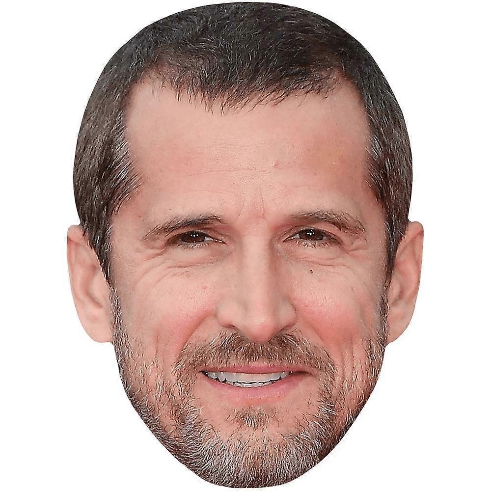 Guillaume Canet (Beard) Celebrity Mask, Flat Card Face