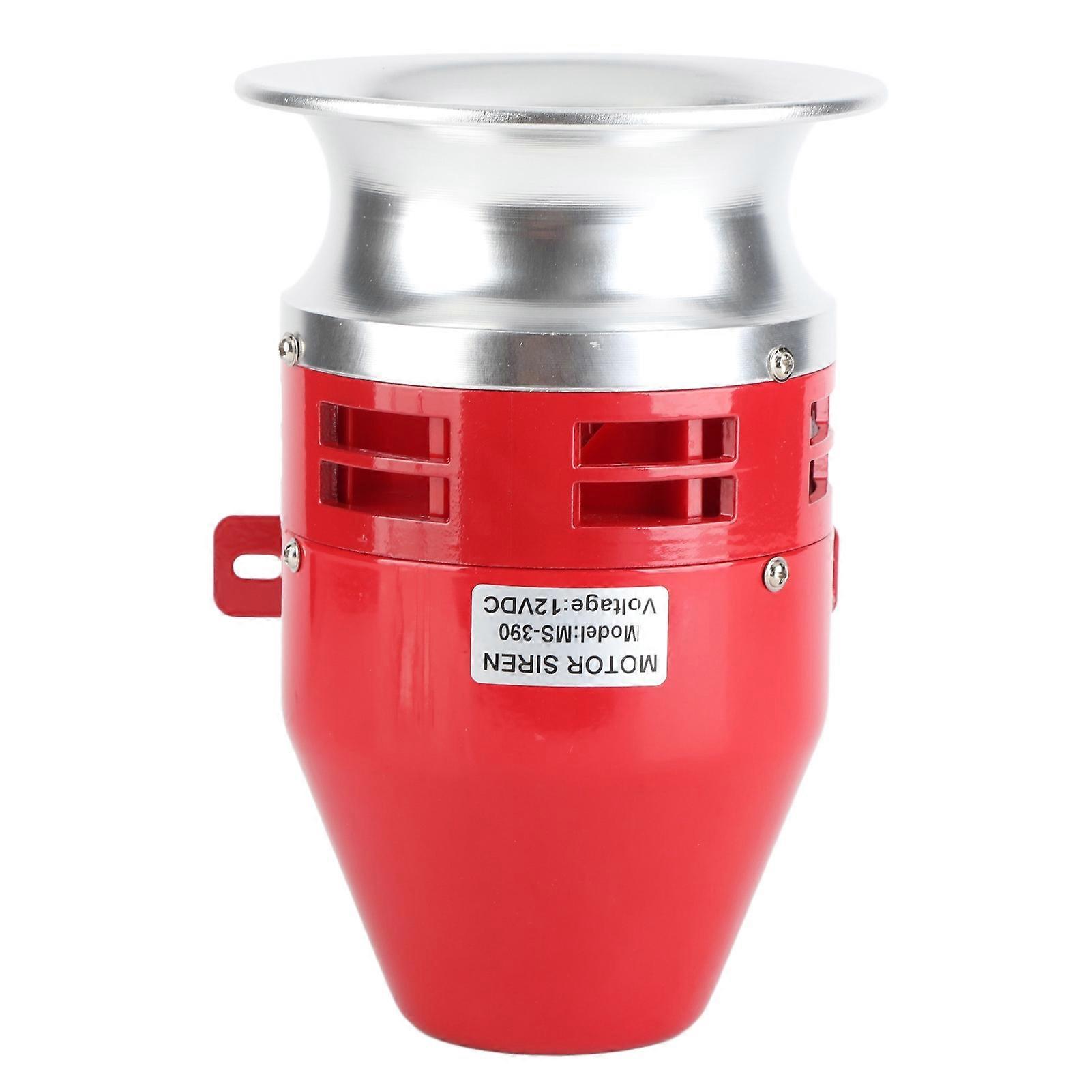 125dB Electric Motor Driven Siren, Motor Driven Horn, for Home, Factory, School, Ranch, Entertainment Venue, DC12V, 12.4A