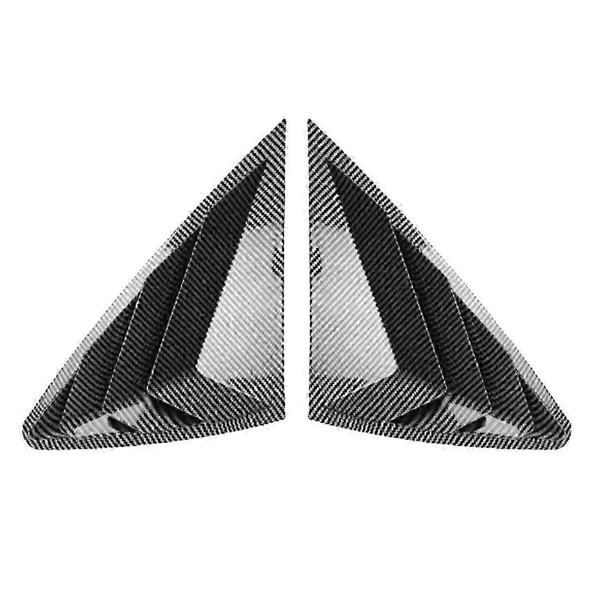 Carbon Fiber Rear Triangular Window Louvers for GLC Coupe C254 2024+