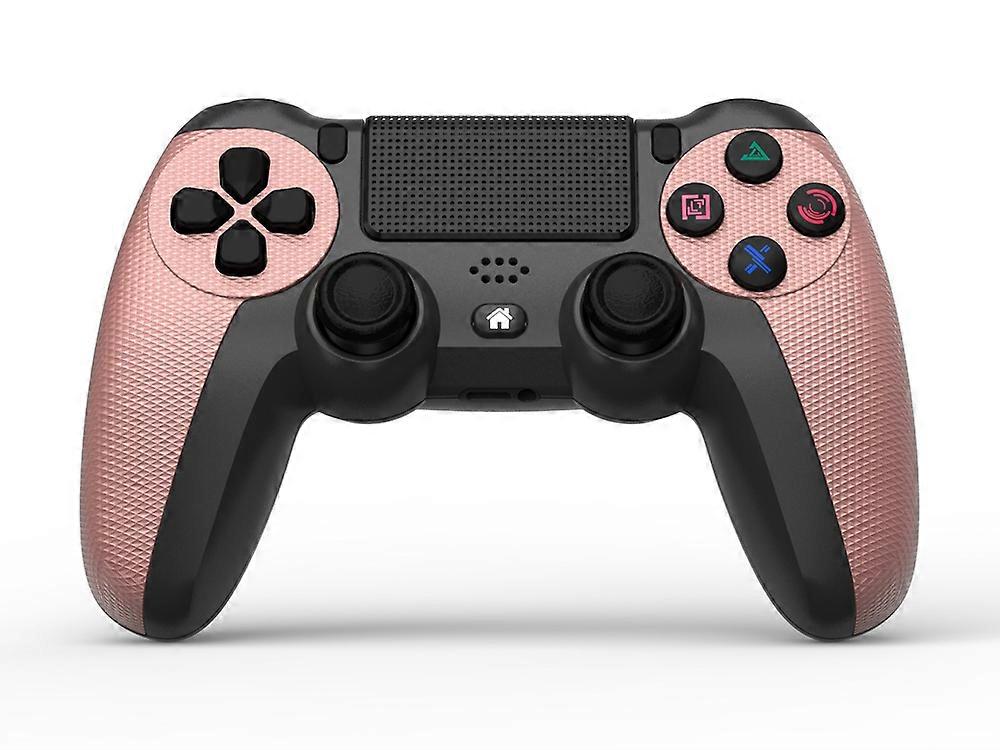 Controller wireless compatibile con Playstation 4, rosa