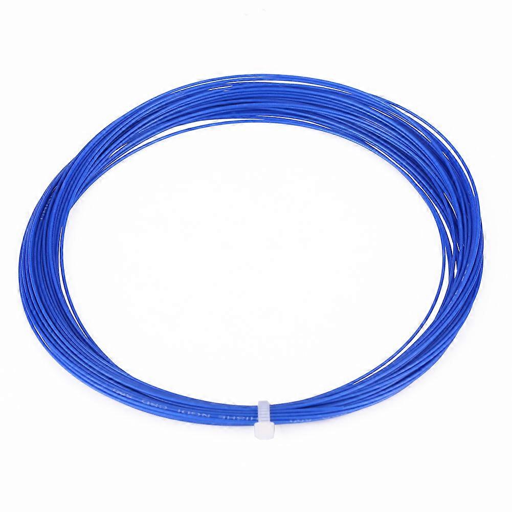 10m Durable Nylon High Flexibility Badminton Racket Racquet String Line(Blue)