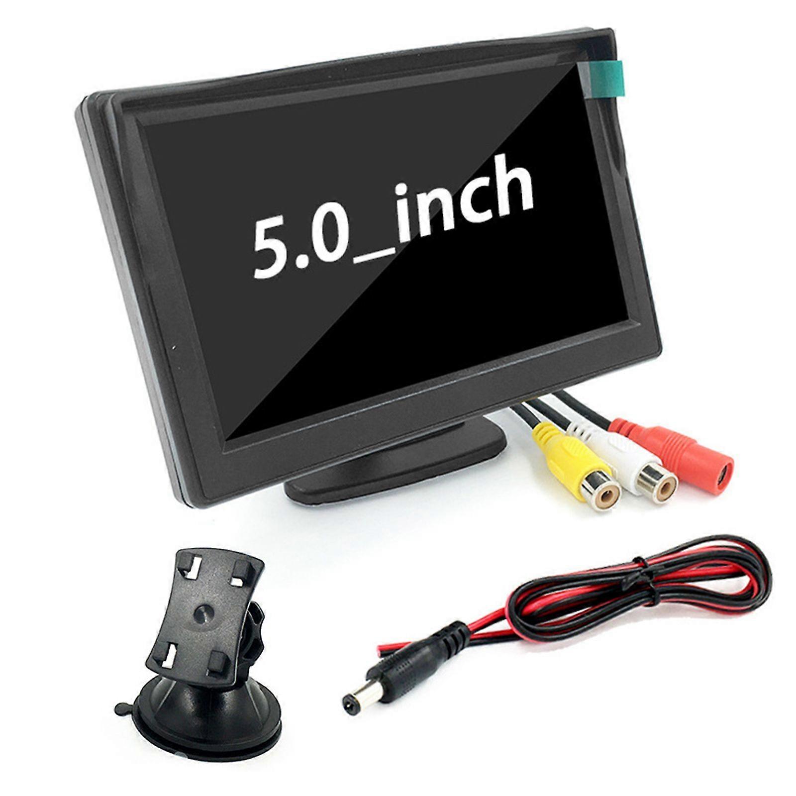 Backup-Reverse Camera 5 inch LCD Display Parking Assistance Wide Angle Monitor