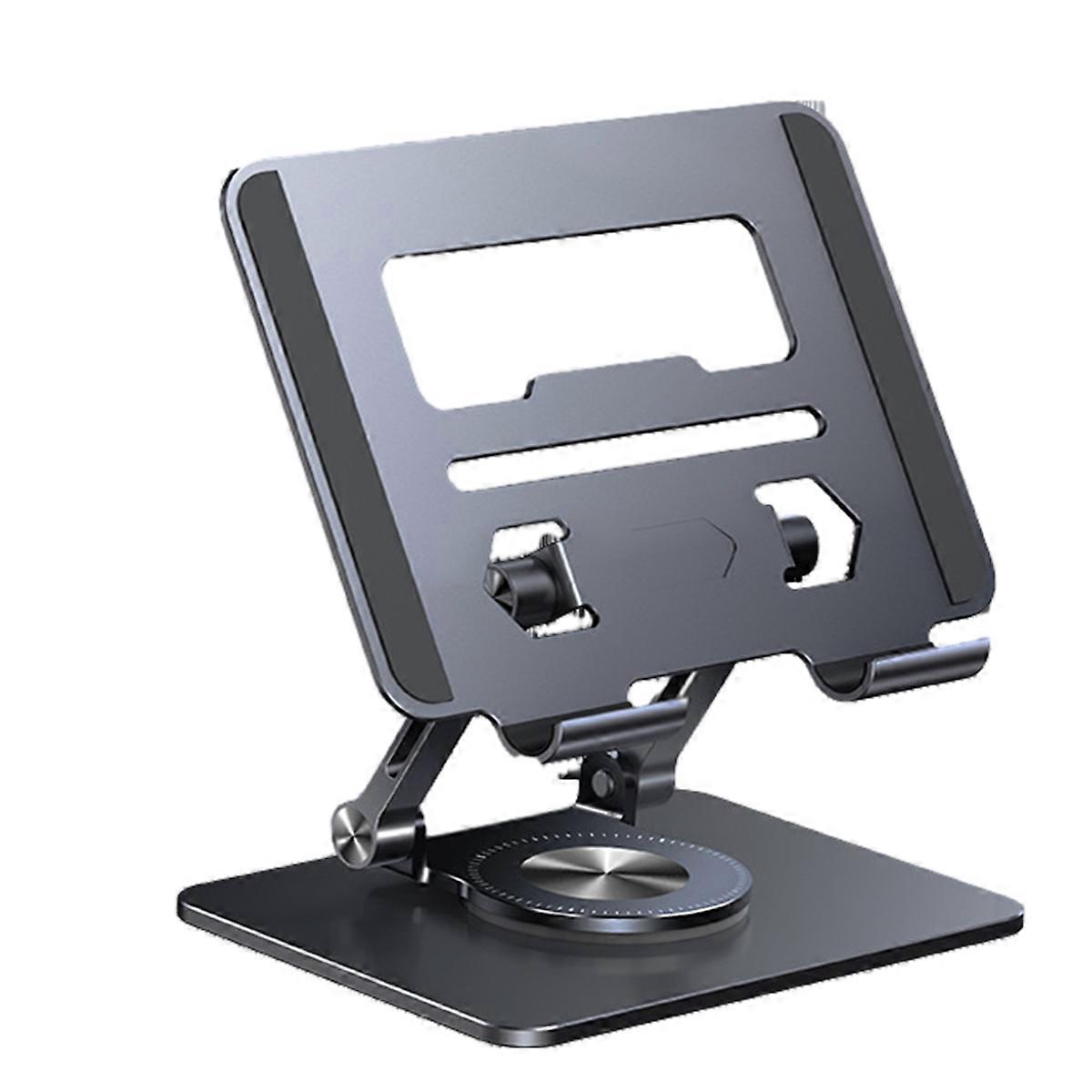 Rotatable tablet stand, adjustable, lifting, folding desktop tablet base