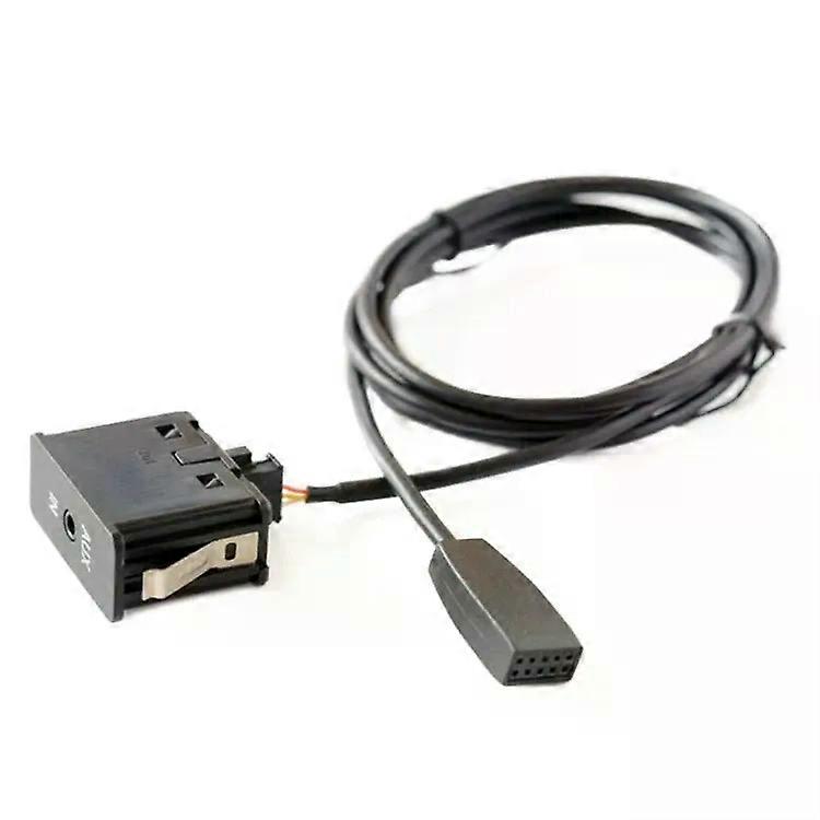 Car AUX Audio Interface & Cable Harness for BMW E46 3 Series