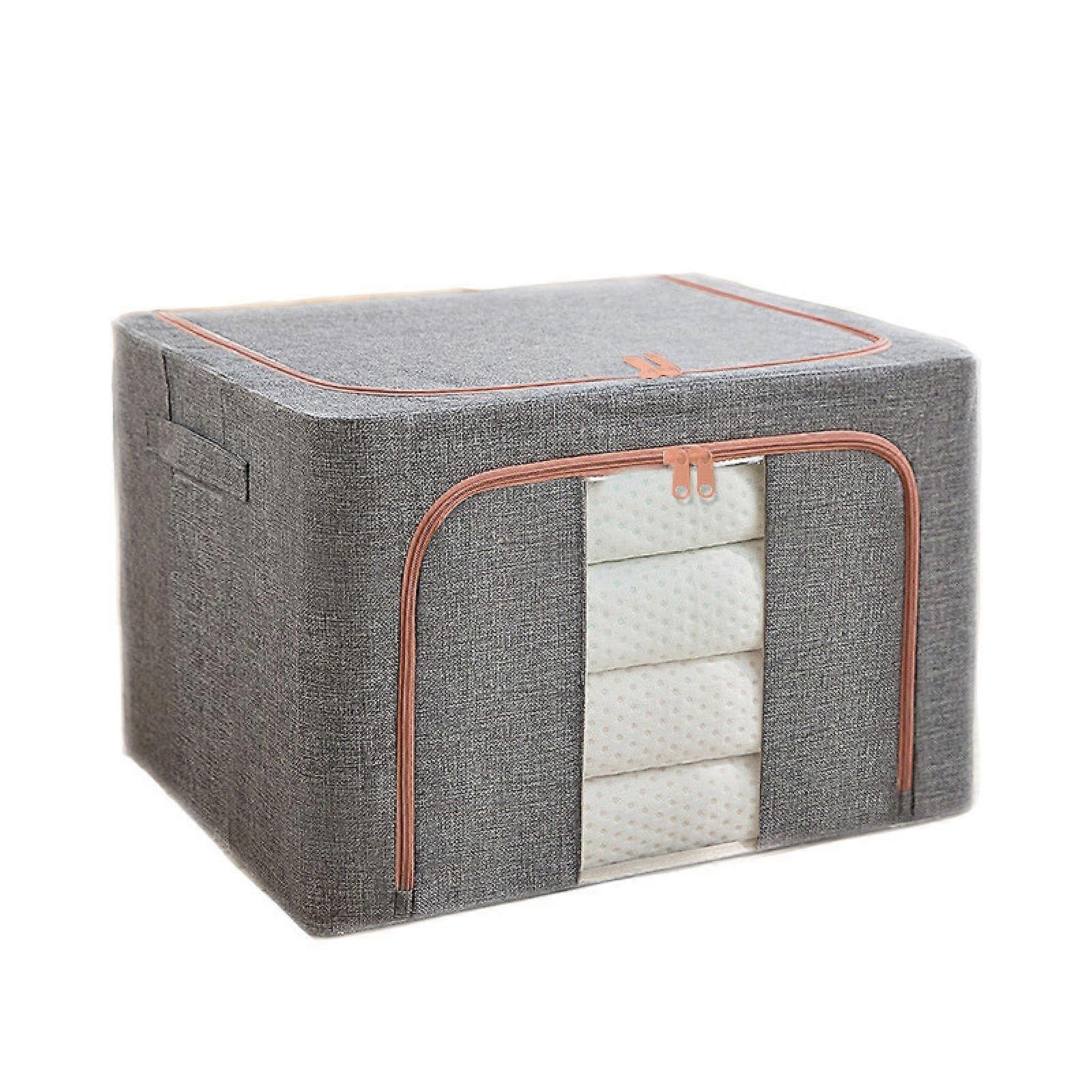 Storage box for household storage and clothes and quilts organization