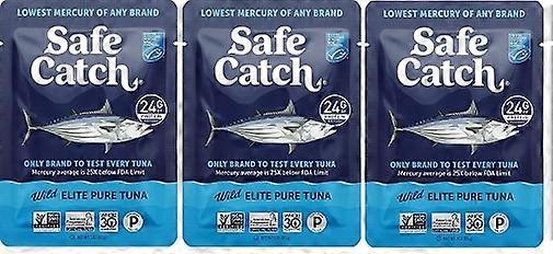 Safe Catch Wild Elite Pure Tuna Pouch 3 Pack