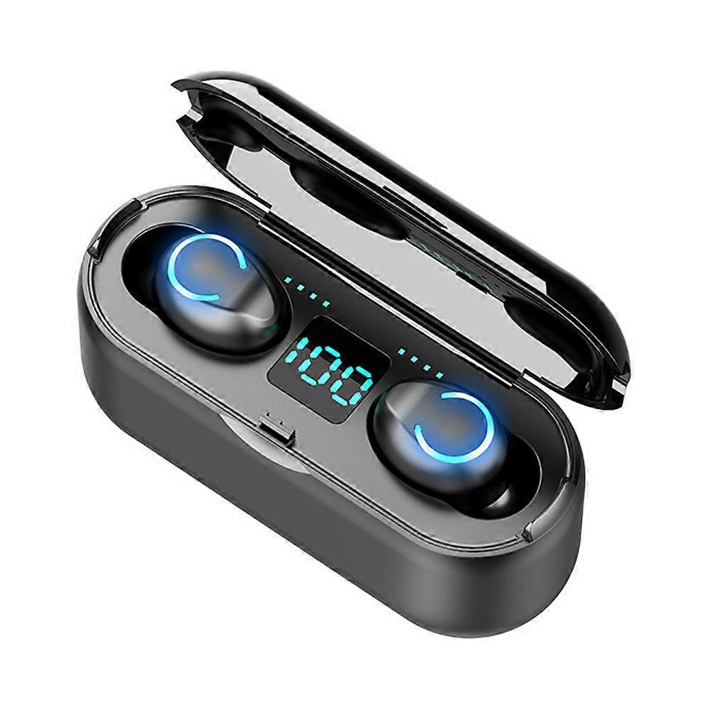 Wireless Earbuds Bluetooth Headphones Premium Sound Performance Touch Control LED Display