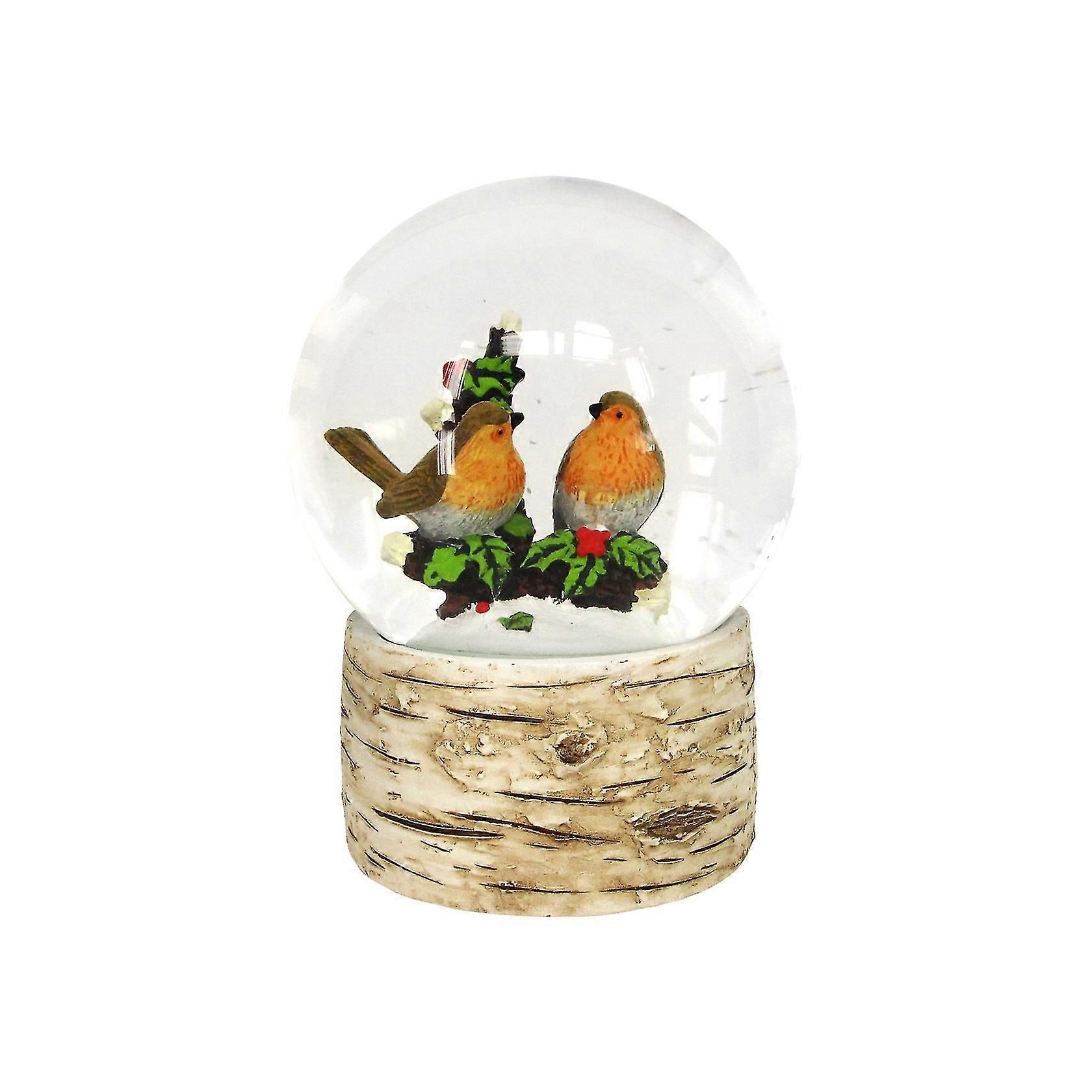 Gisela Graham Robin Kerst Snow Globe