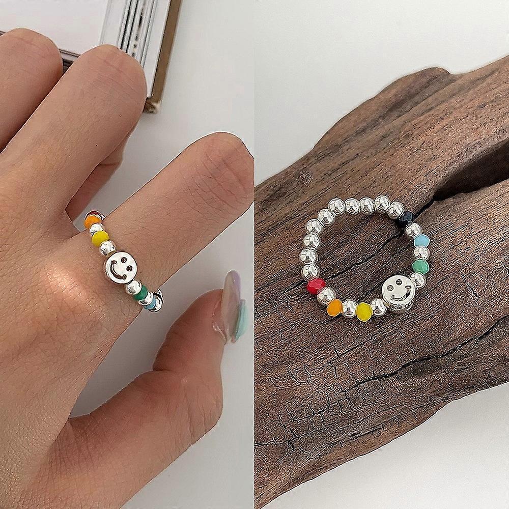 Platinum Plated Ladies Vintage Wear Combination Ring, Specification:J3021