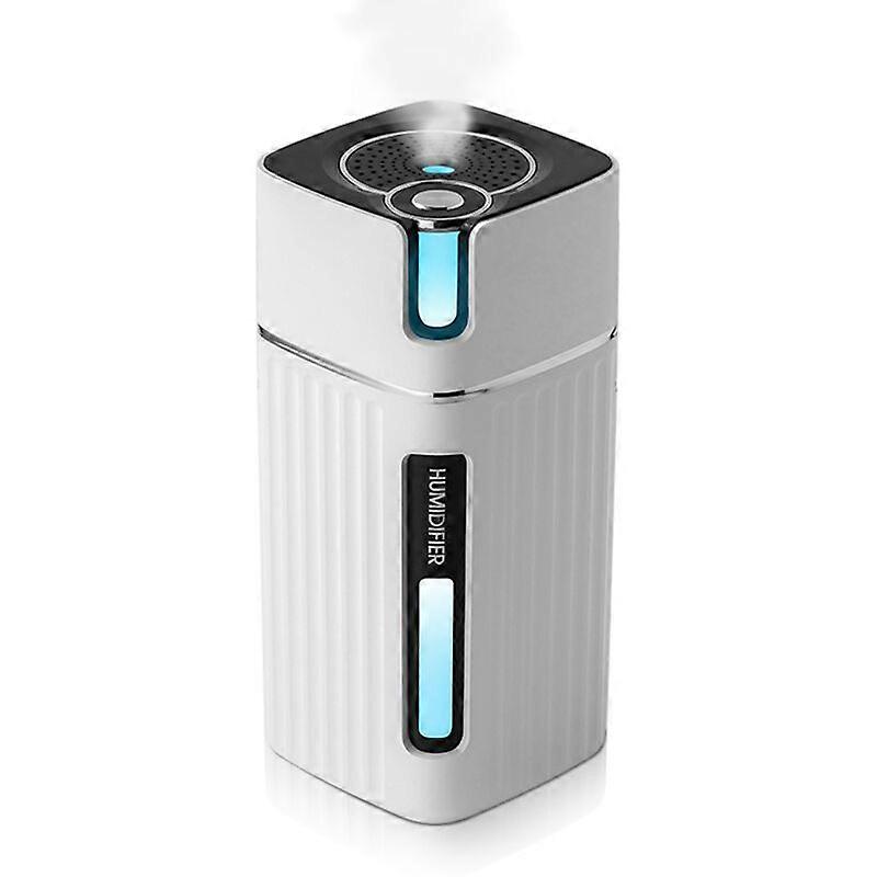USB Mini Humidifier Home Office Small Car Silent Portable Air Purifier Advantage Humidifier White