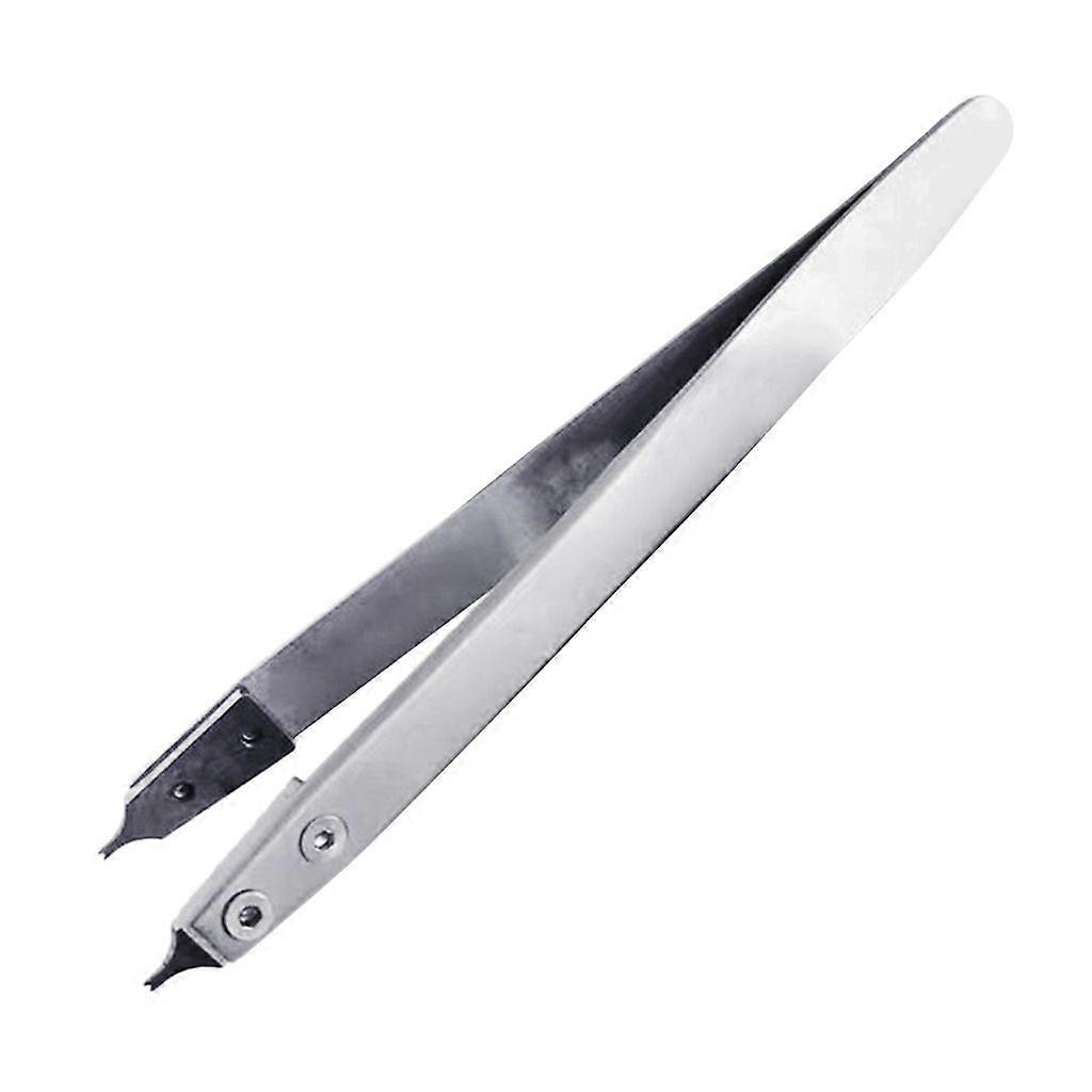 Spring Bar Tweezer Lug Remover Tool with V Shape Fork for Watch Repairing