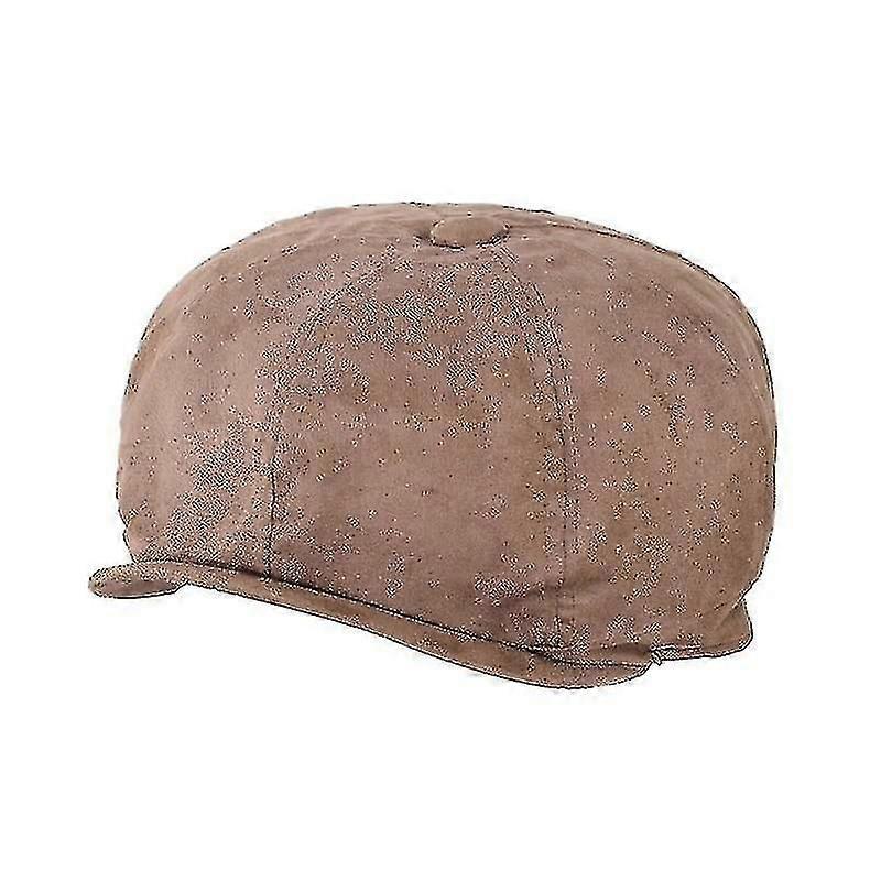 britisk stil åttekantet vinter ull lue gatsby cap