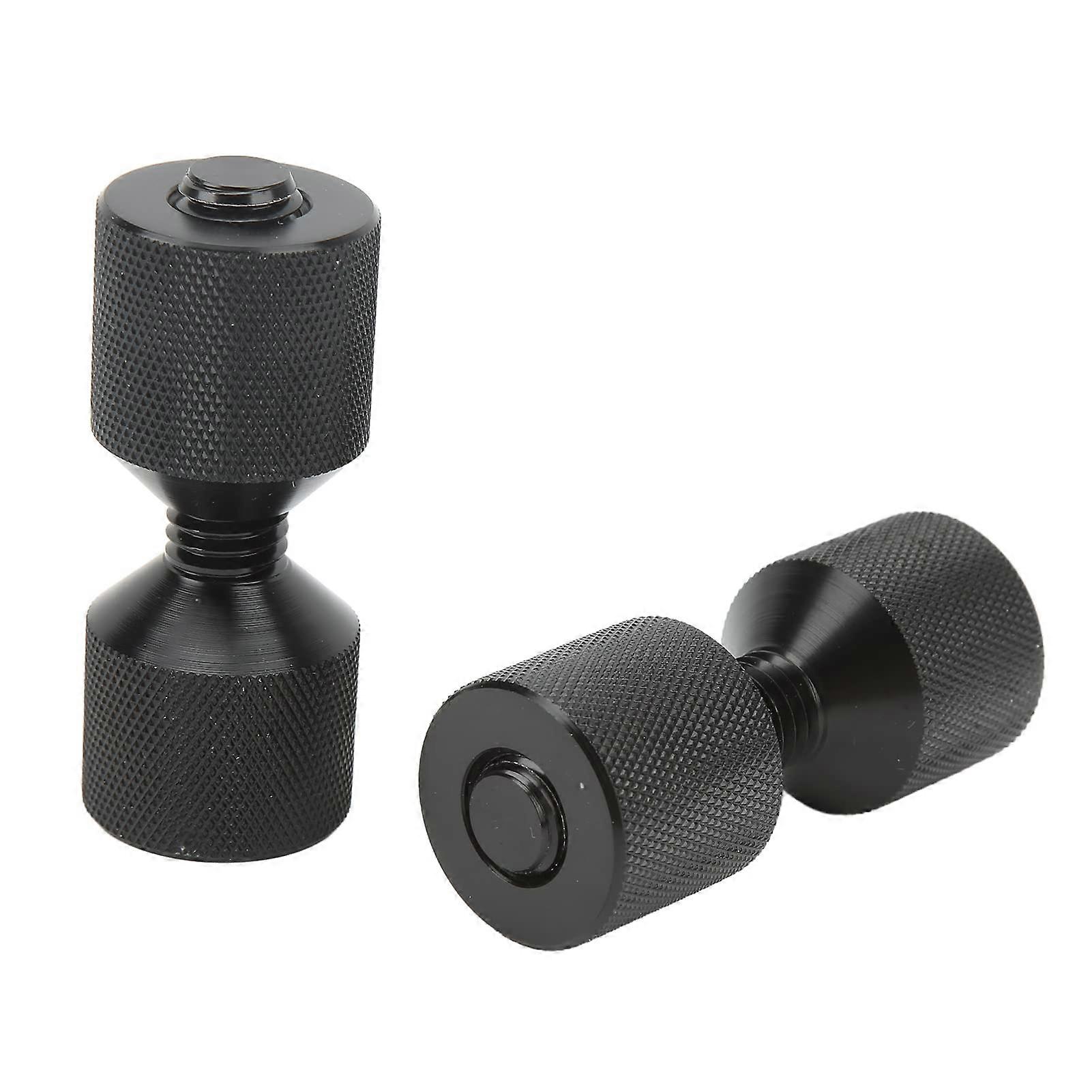 Two Hole Pin Set, 2 Pieces, Two Hole Pin Set, Aluminum, 2 Hole Pipe Flange Aligner Connecting Alignment Pin for Car, Ship, Large Machinery,