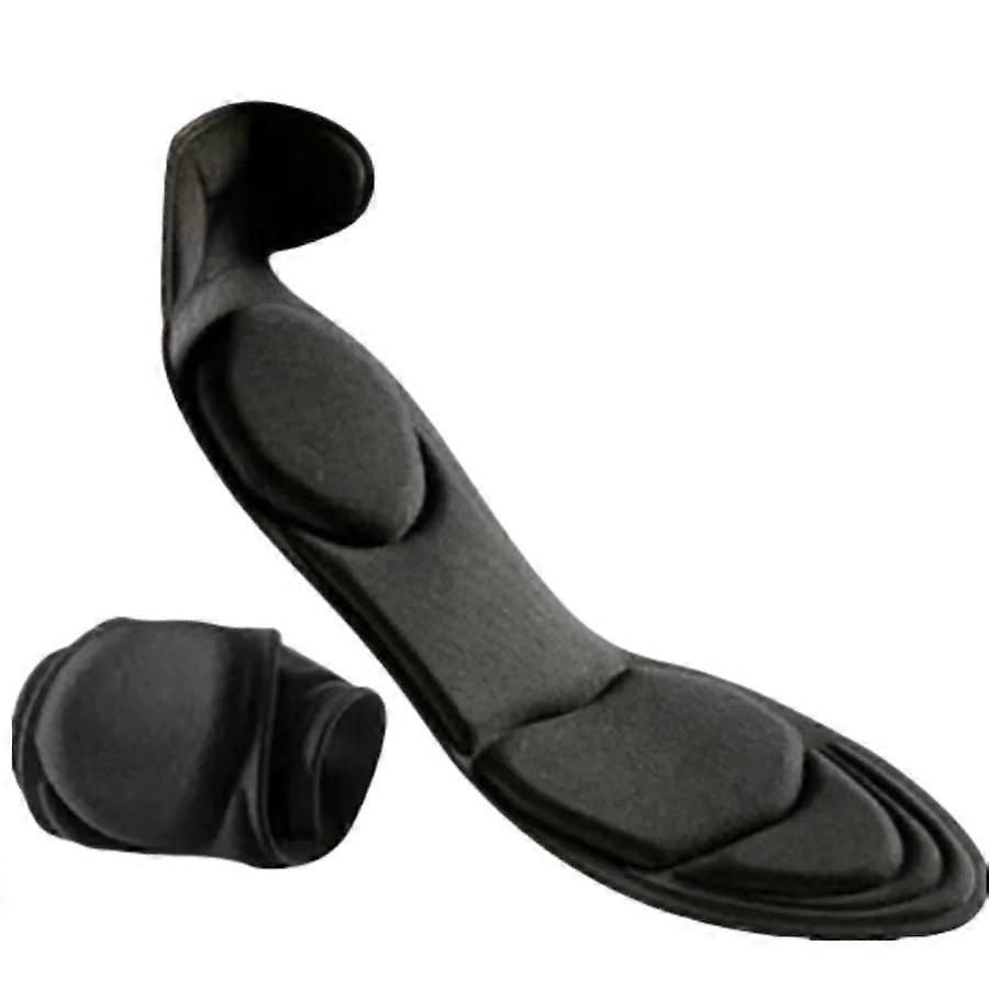 2 Pcs Women High Heel Insole Super Soft Pointed Tip Breathable Sponge Full Length Insole Prevent Heel Sagging Non Slip Full