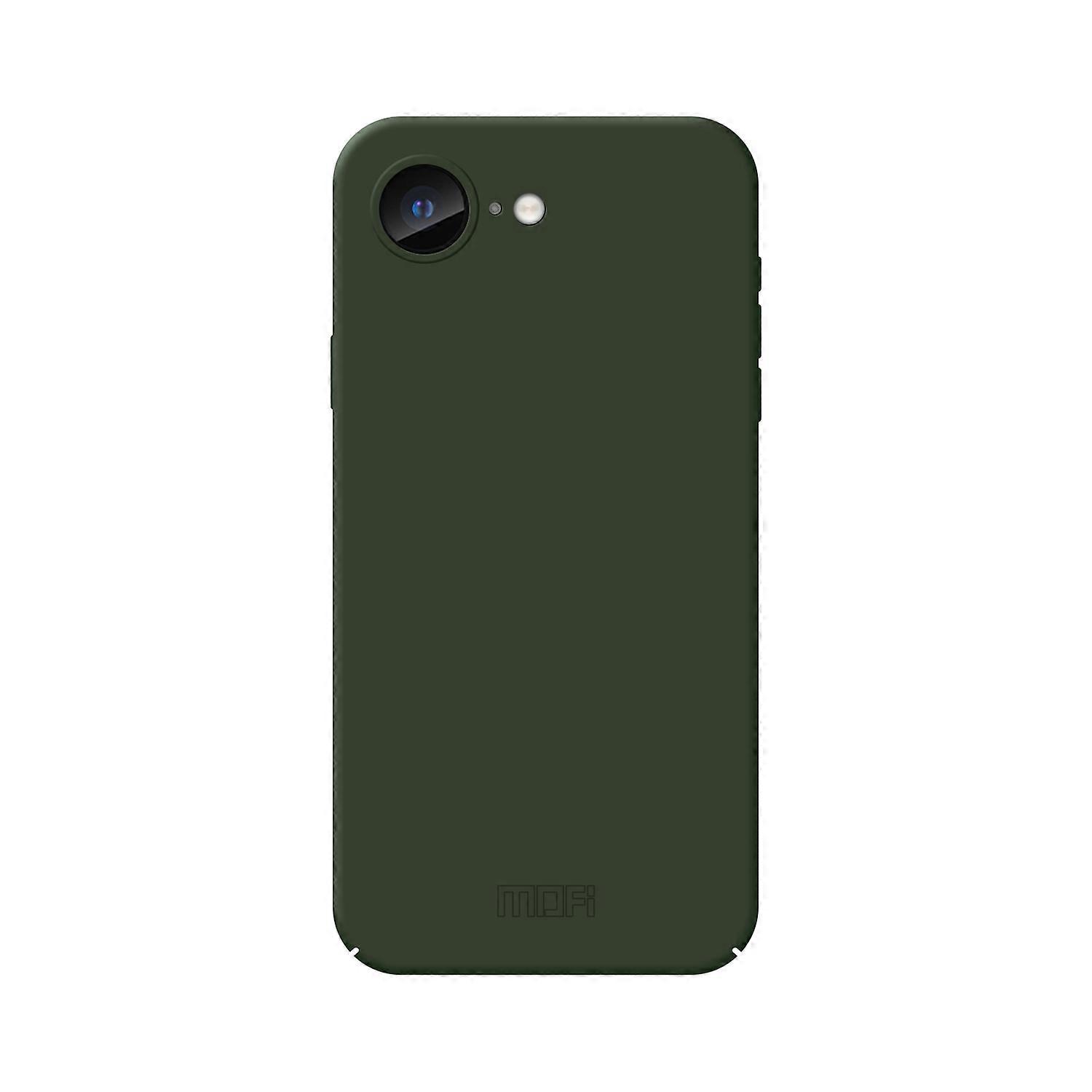 For iPhone 16e Phone Case MOFI JK Qin Series Skin-Touch Matte Anti-fingerprint Back Cover