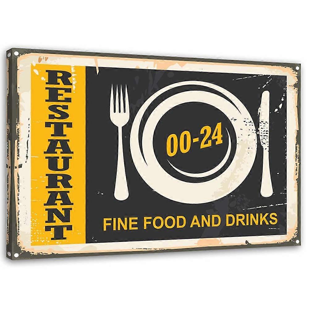 Imprimare pe pânză, Program de deschidere retro - 120x80