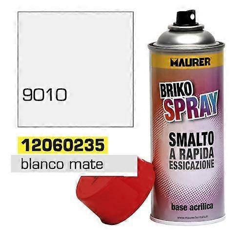 Pintura en Spray Blanco Mate 400 ml.