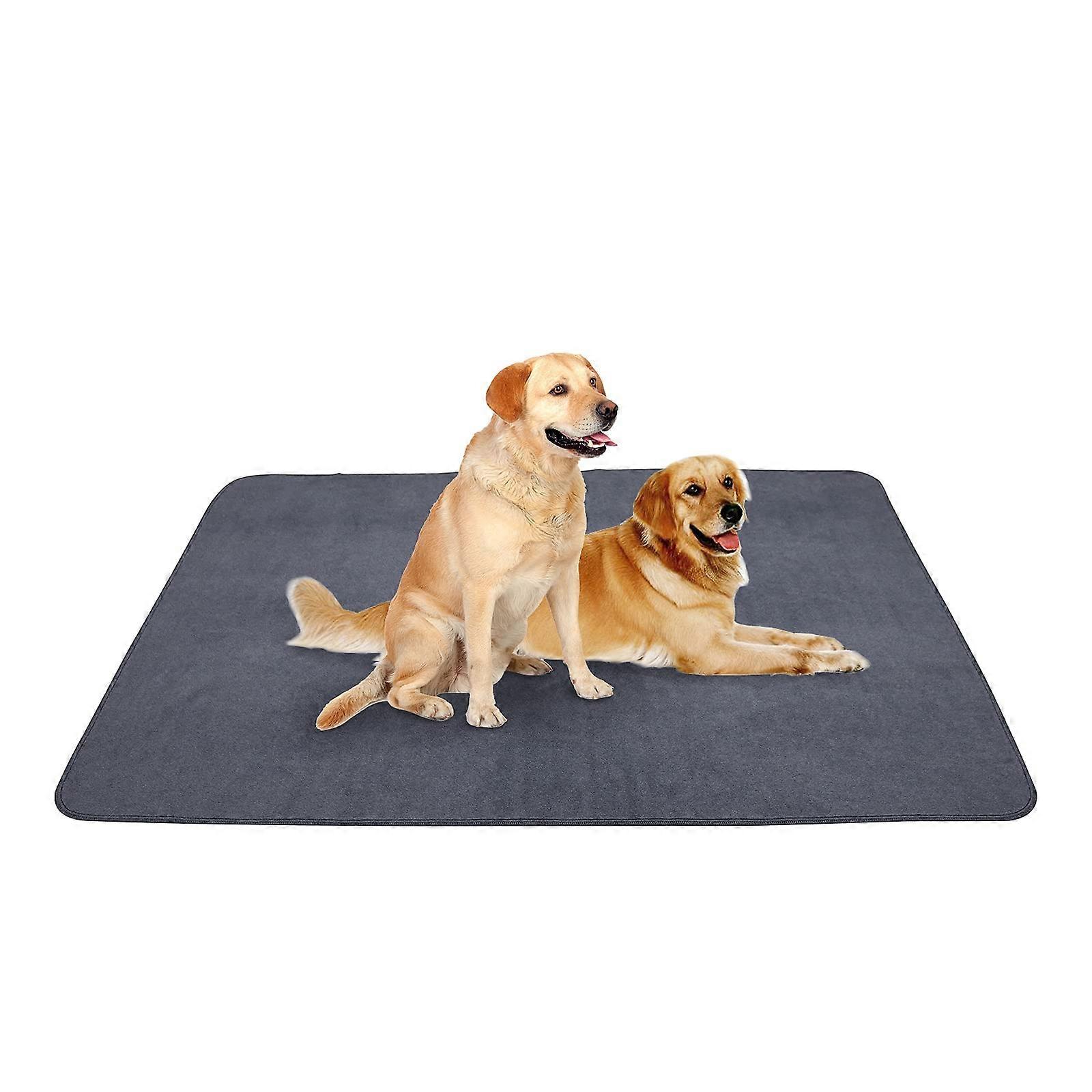 NonSlip Dog Pads 72'x72', Washable, Fast Absorbent, Reusable,