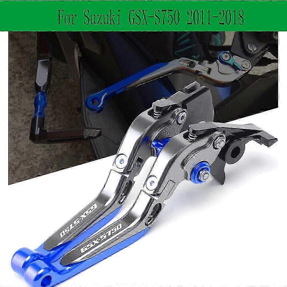Suitable for Suzuki GSX-S750 2011-2018 Motorcycle EXtendable Foldable Brake Clutch Levers