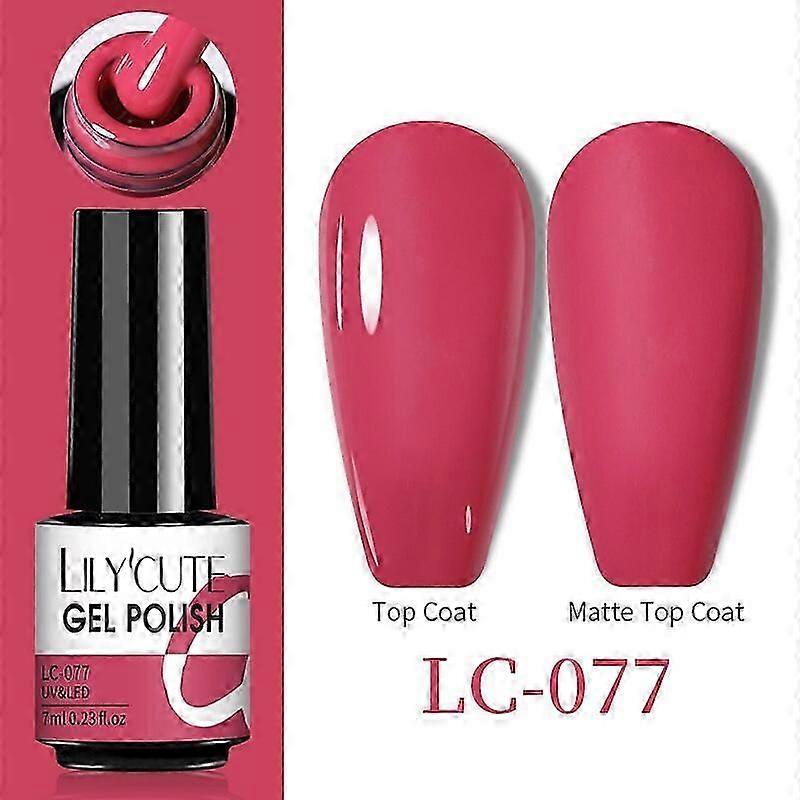 サーマルネイルジェルポリッシュ3層温度光沢カラーチェンジシリーズ半永久的な浸漬UVネイルジェルポリッシュlc-077